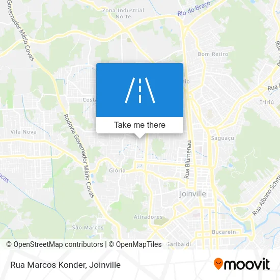 Rua Marcos Konder map