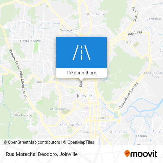 Rua Marechal Deodoro map