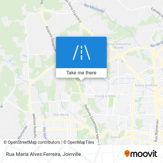 Rua Maria Alves Ferreira map