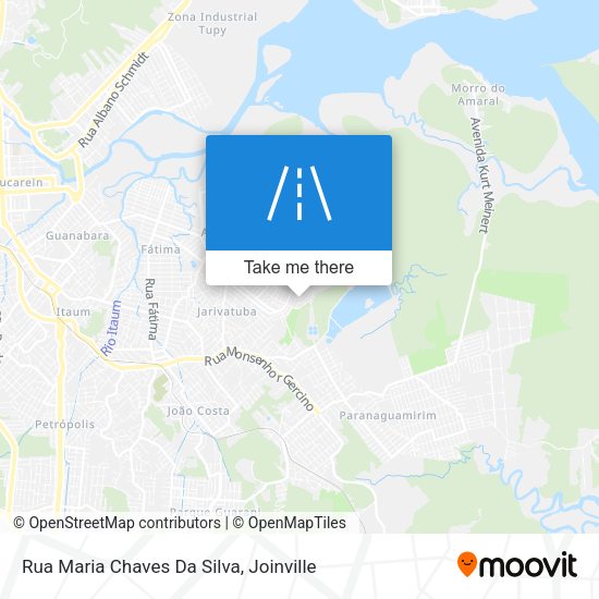 Rua Maria Chaves Da Silva map