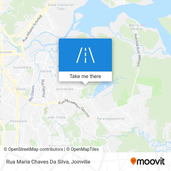 Rua Maria Chaves Da Silva map