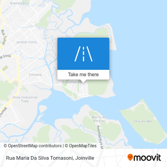 Rua Maria Da Silva Tomasoni map