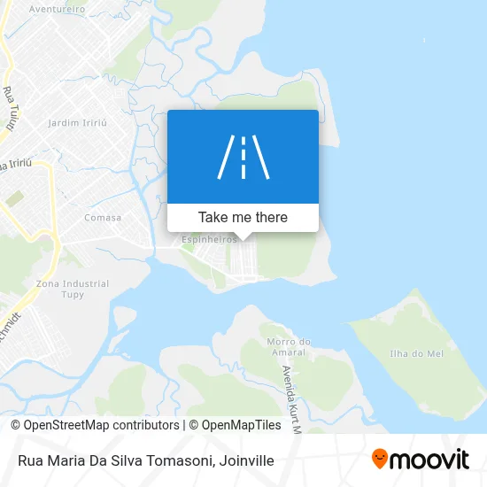 Rua Maria Da Silva Tomasoni map