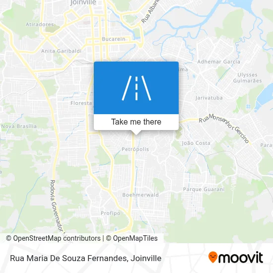 Rua Maria De Souza Fernandes map