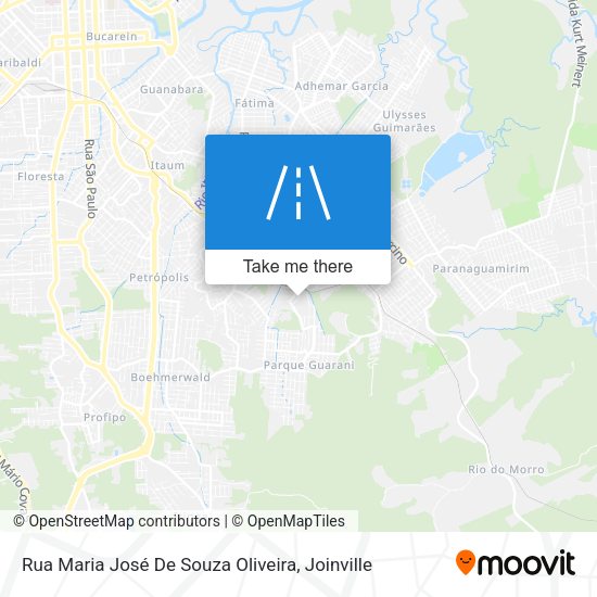 Rua Maria José De Souza Oliveira map