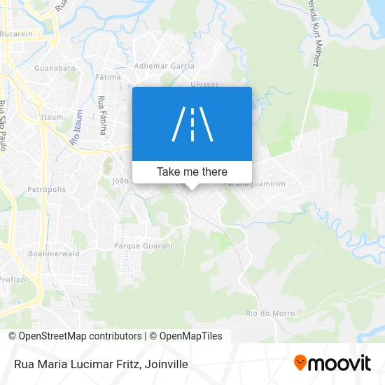 Rua Maria Lucimar Fritz map
