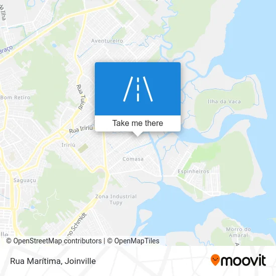 Rua Marítima map
