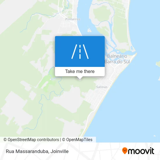Rua Massaranduba map