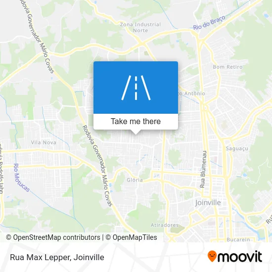 Rua Max Lepper map