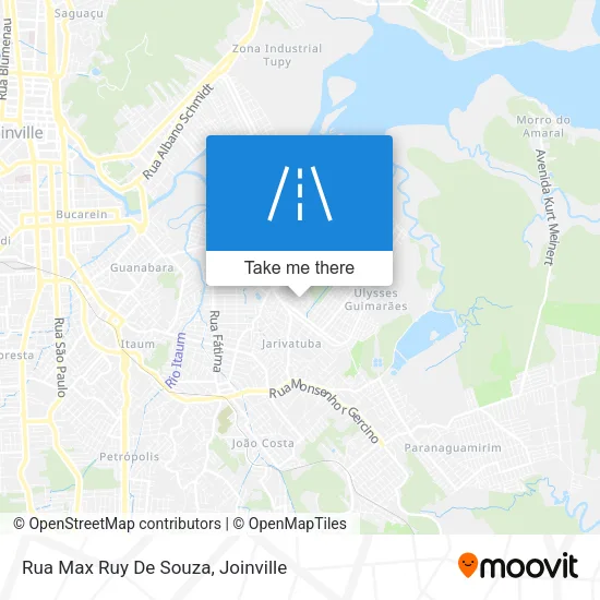 Rua Max Ruy De Souza map