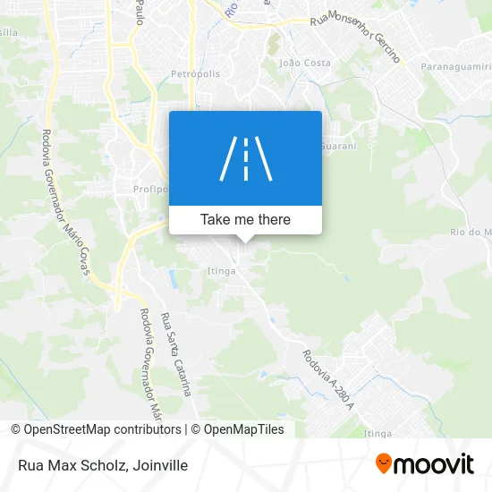 Rua Max Scholz map