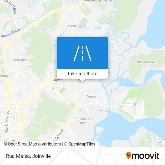 Rua Maísa map