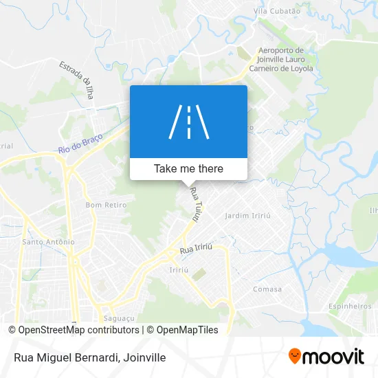 Rua Miguel Bernardi map