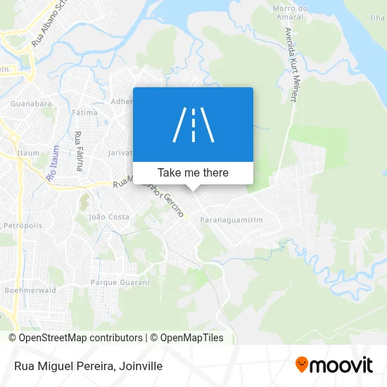 Rua Miguel Pereira map