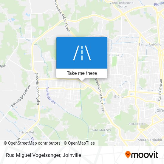Rua Miguel Vogelsanger map