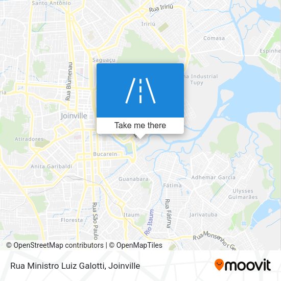 Rua Ministro Luiz Galotti map
