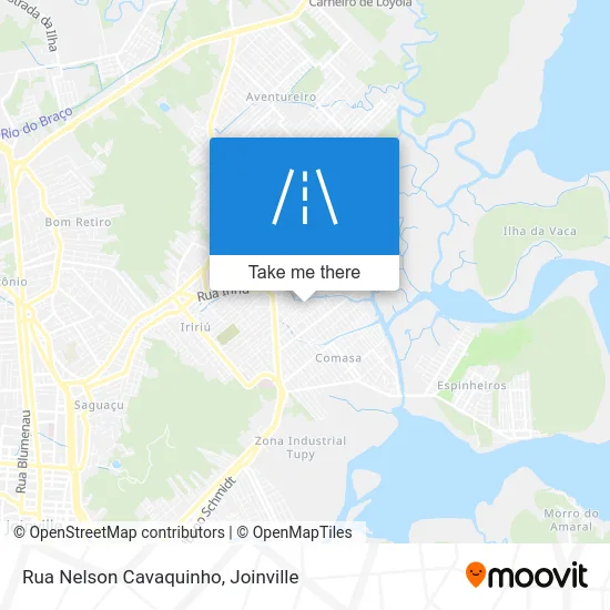 Rua Nelson Cavaquinho map