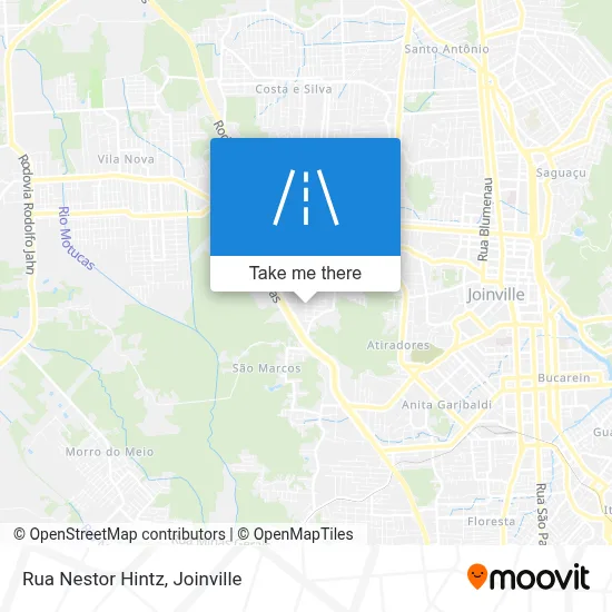 Rua Nestor Hintz map