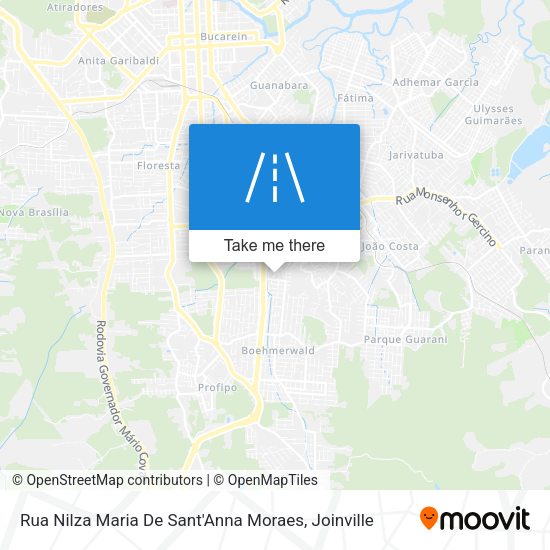 Rua Nilza Maria De Sant'Anna Moraes map