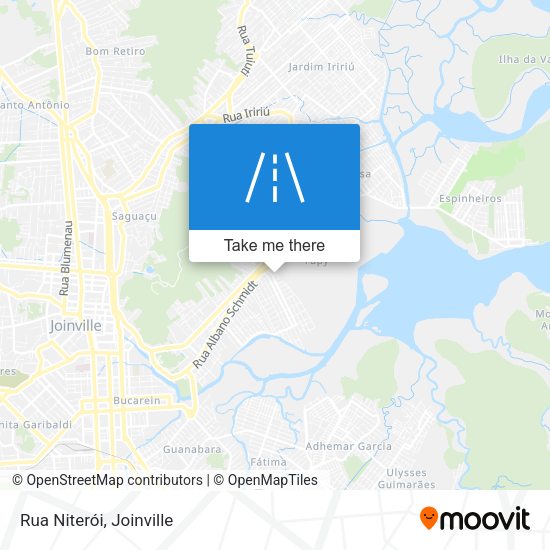Rua Niterói map