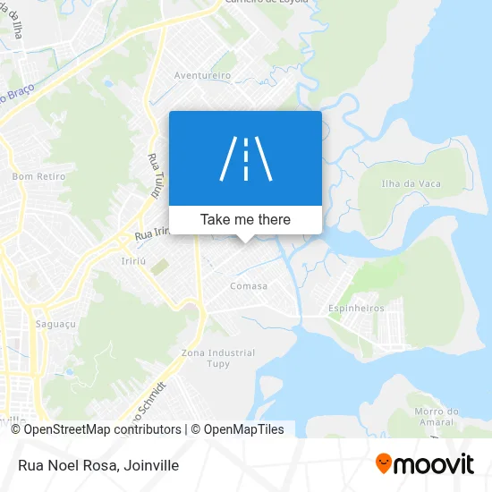 Rua Noel Rosa map