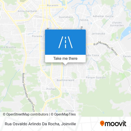 Rua Osvaldo Arlindo Da Rocha map