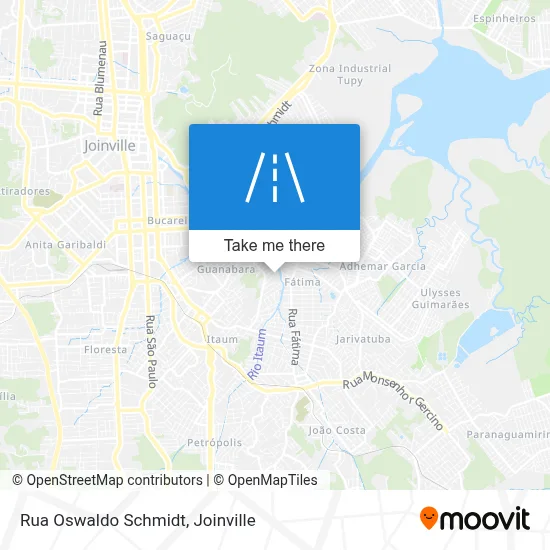 Rua Oswaldo Schmidt map