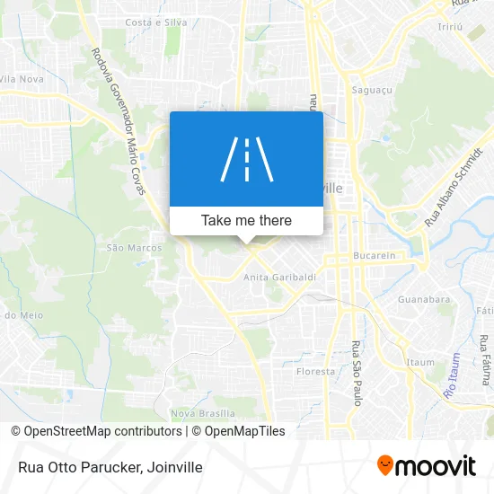 Rua Otto Parucker map