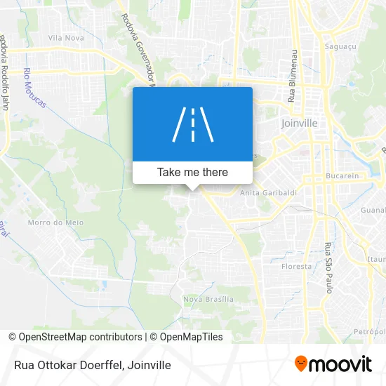 Rua Ottokar Doerffel map