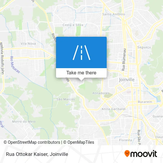Rua Ottokar Kaiser map