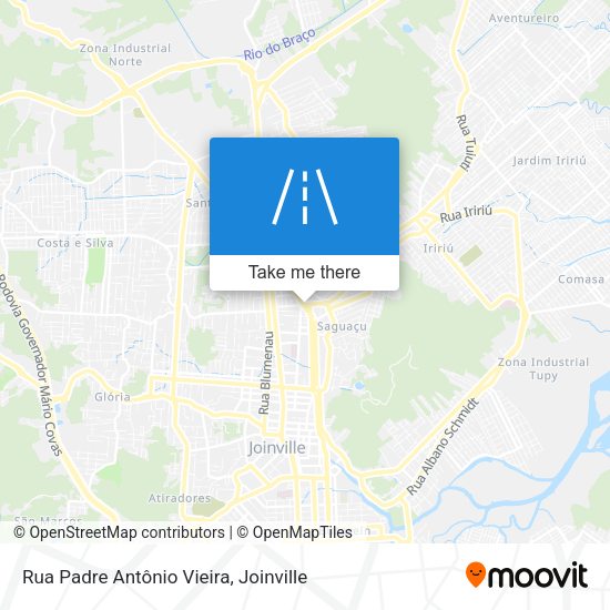 Rua Padre Antônio Vieira map