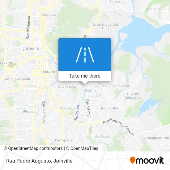 Rua Padre Augusto map