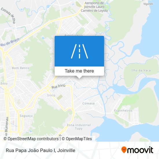 Rua Papa João Paulo I map
