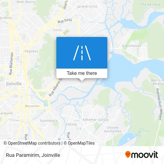Rua Paramirim map