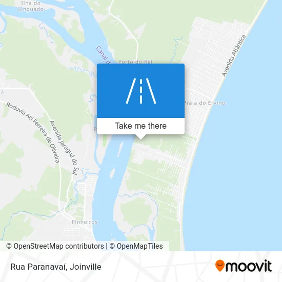 Rua Paranavaí map