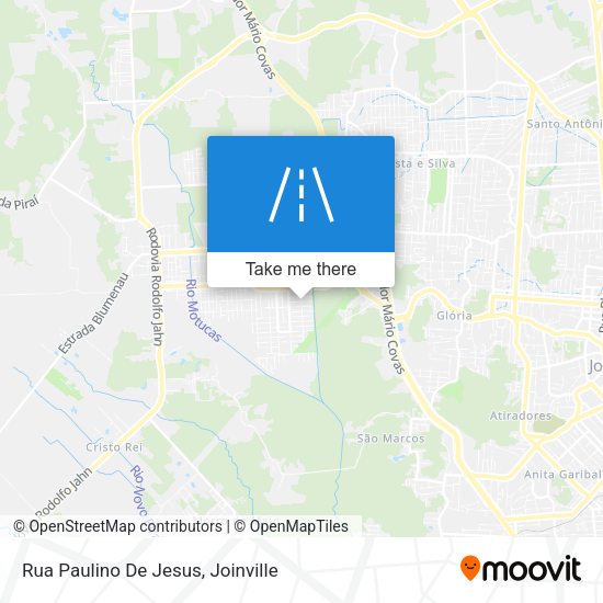 Rua Paulino De Jesus map
