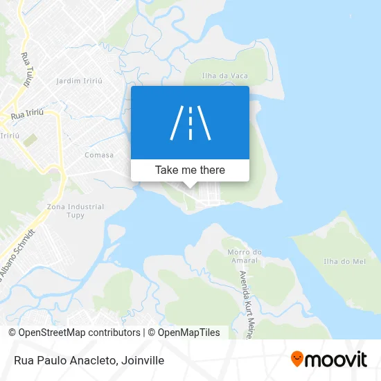 Rua Paulo Anacleto map