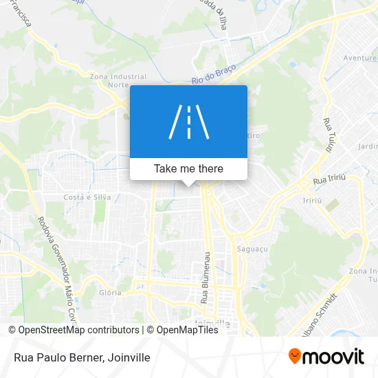 Rua Paulo Berner map
