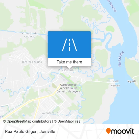 Rua Paulo Gilgen map