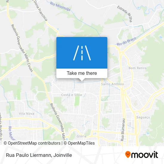Rua Paulo Liermann map