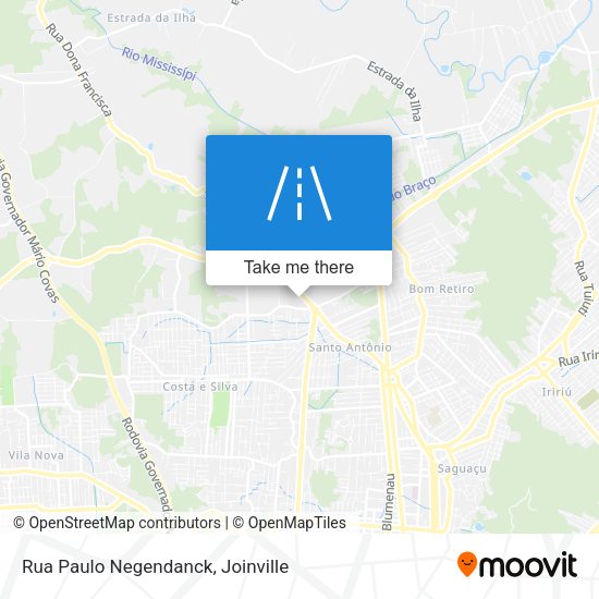 Rua Paulo Negendanck map