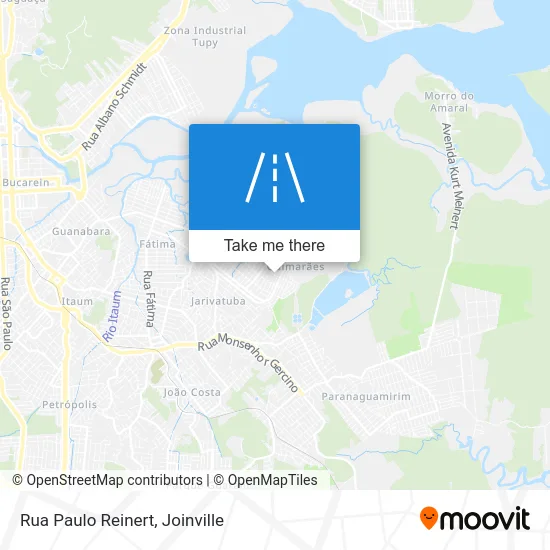 Rua Paulo Reinert map