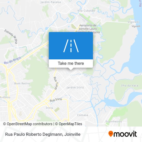 Rua Paulo Roberto Deglmann map
