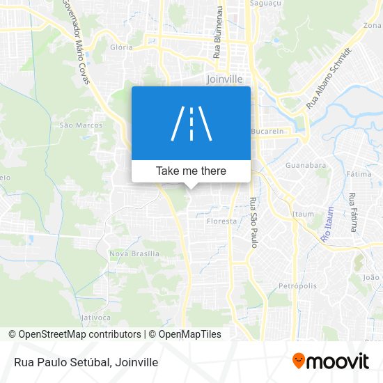 Rua Paulo Setúbal map