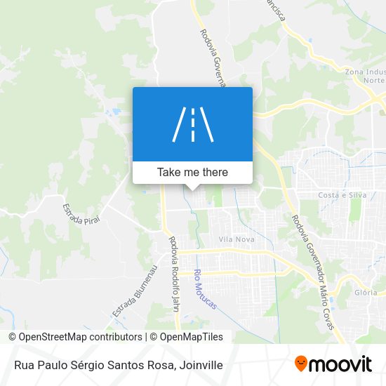 Rua Paulo Sérgio Santos Rosa map