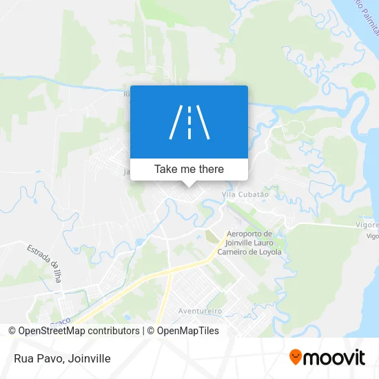 Rua Pavo map