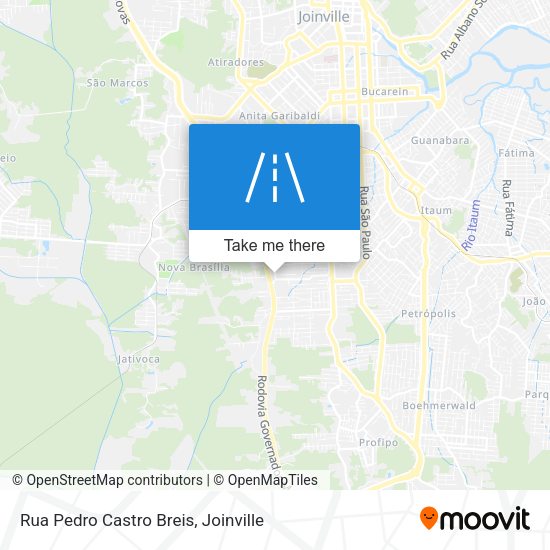 Rua Pedro Castro Breis map