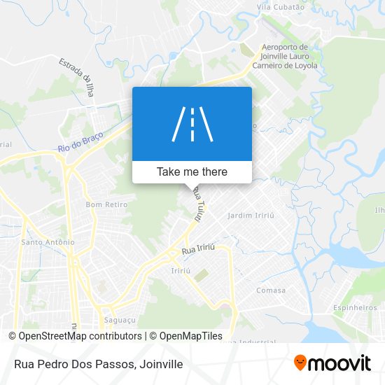 Rua Pedro Dos Passos map