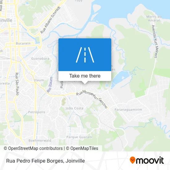 Rua Pedro Felipe Borges map