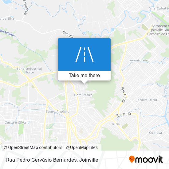 Rua Pedro Gervásio Bernardes map